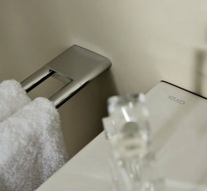 Keuco полотенцедержатель двойной 45 см, edition 400, хром арт. 11518 010000