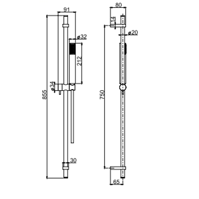 Fima Carlo Frattini душевой гарнитур в ком-те: стойка, шланг 1500 мм, держатель для душа, ручной душ wellness, никель арт. f2150sn
