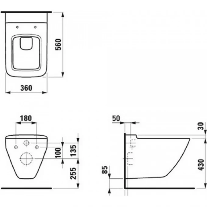 LAUFEN сиденье (softclose), PALACE - 8.9170.1.300.000.1