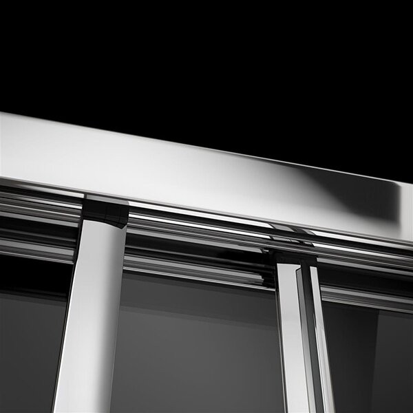 Radaway дверь душевого уголка dw 80x200 профиль хром стекло прозрачное, Evo - 335080-01-01