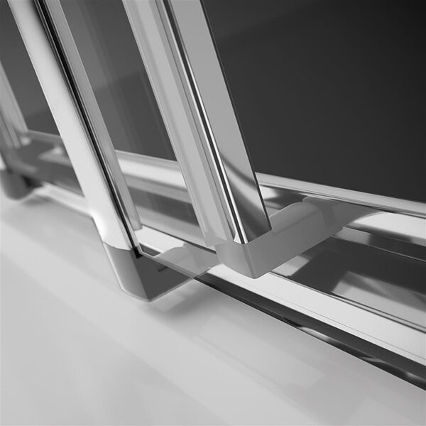 Radaway дверь душевого уголка dw 80x200 профиль хром стекло прозрачное, Evo - 335080-01-01