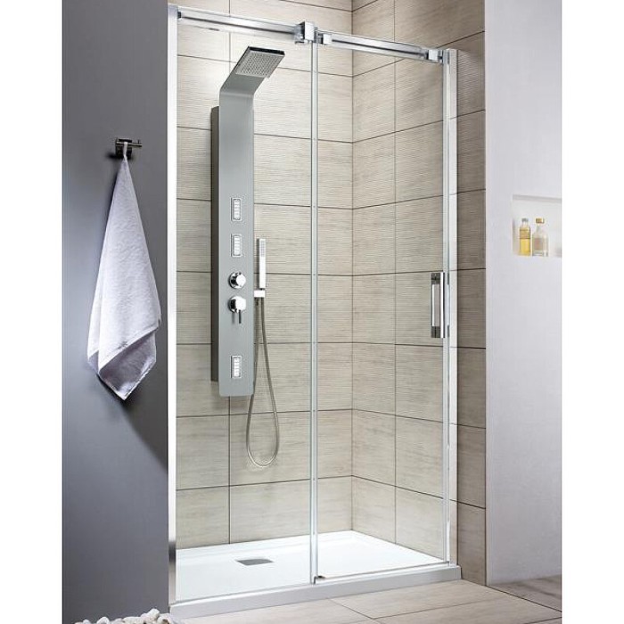 Radaway душевая дверь dwj/kdj 50 профиль хром стекло прозрачное, Espera - 380495-01L