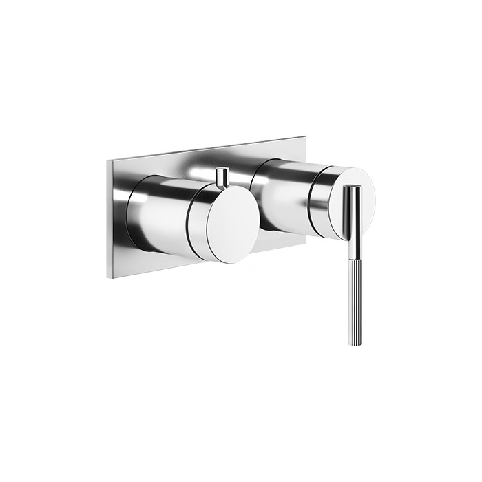 Gessi Встраиваемый однорычажный смеситель на 2 выхода с перекл., Ingranaggio, 63579#031 цвет: хром