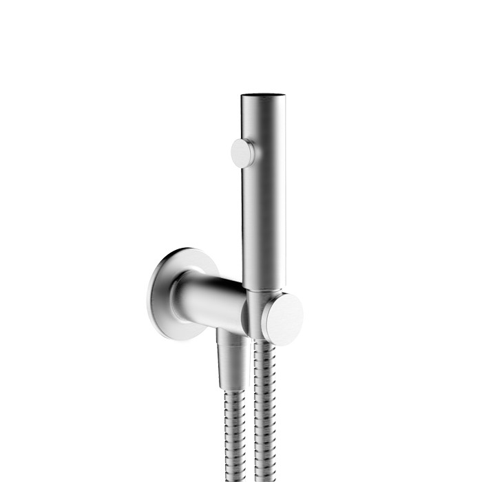 Gessi Гидроёршик настенный на 1/2", Inciso, 58151#149 цвет: finox