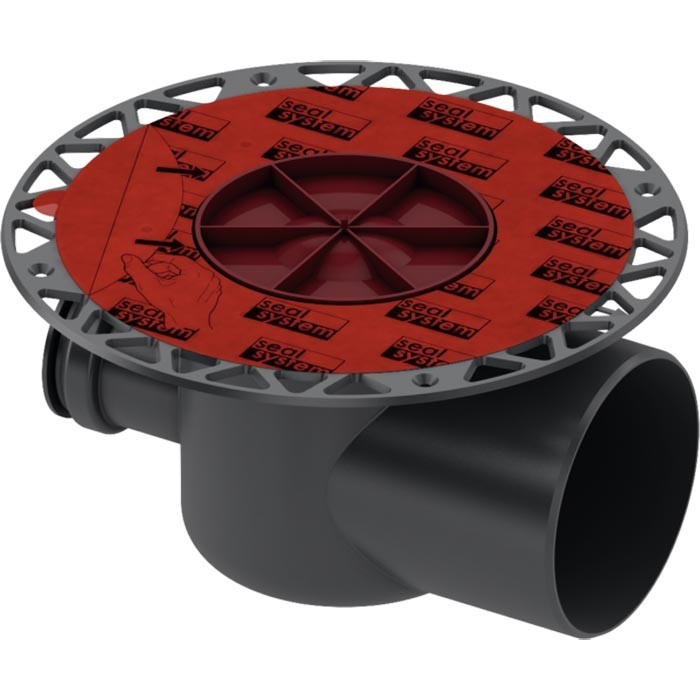 TECE сифон горизонтальный dn100, drainpoint s - 3607500