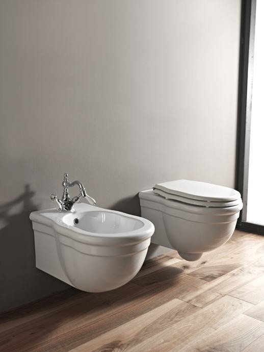 ArtCeram унитаз подвесной, hev010 01 00 hermitage цвет: белый глянцевый