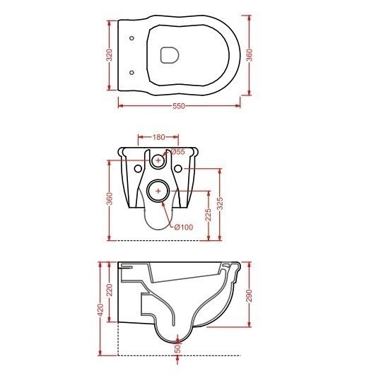 ArtCeram унитаз подвесной, hev010 01 00 hermitage цвет: белый глянцевый