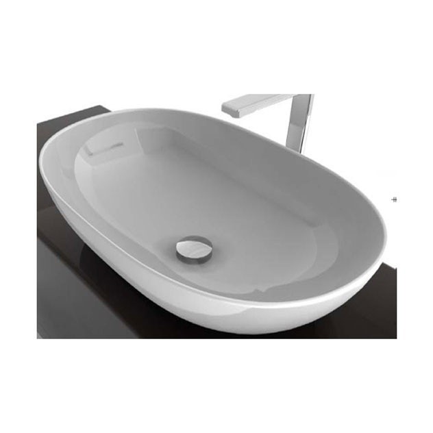 ArtCeram раковина (накладная), lcl002 01 00 la ciotola цвет: белый глянцевый