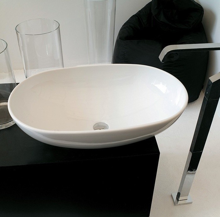 ArtCeram раковина (накладная), lcl002 01 00 la ciotola цвет: белый глянцевый