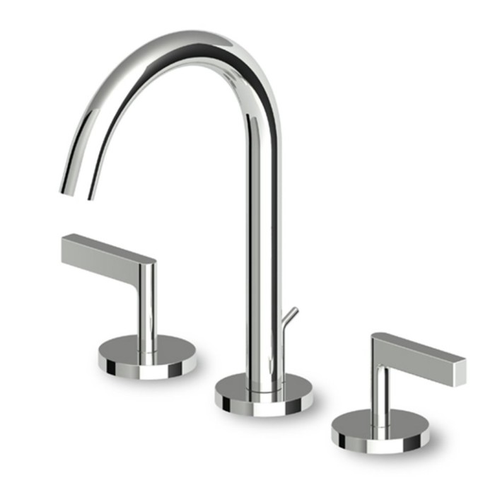 Zucchetti смеситель для раковины на 3 отверстия, simply, хром арт. zsb5412