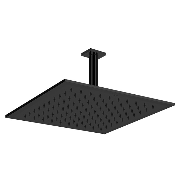 Gessi Верхний душ, потолочная, поворотная с шарниром, с защитой от известкового налёта, Emporio shower, 47362#299 цвет: black xl