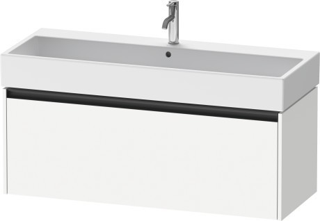 Duravit тумба подвесная под раковину 460 мм х 1184 мм х 440 мм, ketho.2, k25079018180000 цвет: gres pietra grey opaco