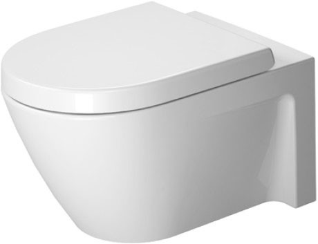 Duravit подвесной унитаз 54 см, starck 2, 2534090000 цвет: белый
