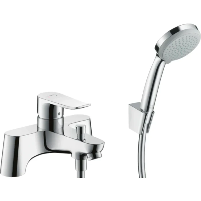 Hansgrohe смеситель на борт ванны, Metris, хром арт. 31422000