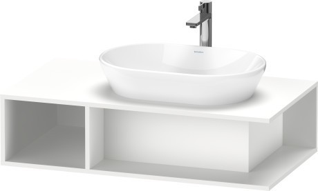 Duravit тумба подвесная под раковину справа 1000 мм х 550 мм, d-neo, de495901818 цвет: gres pietra grey opaco