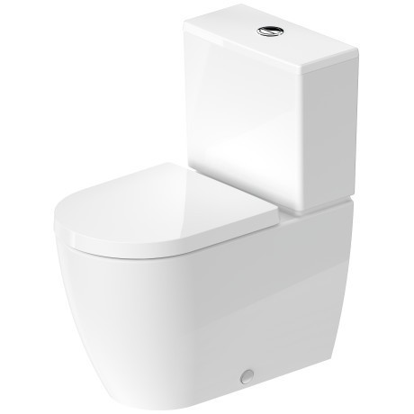 Duravit унитаз напольный комбинированный с вертикальным смывом, me by starck, 2170092000 цвет: белый