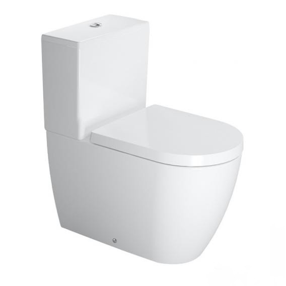 Duravit унитаз напольный комбинированный с вертикальным смывом, me by starck, 2170092000 цвет: белый