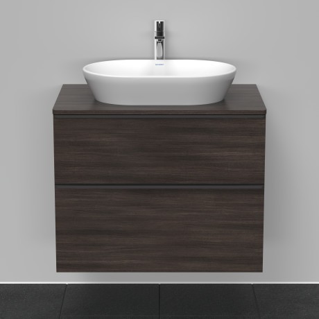 Duravit тумба подвесная под раковину 800 мм х 550 мм, d-neo, de496705353 цвет: каштан темный