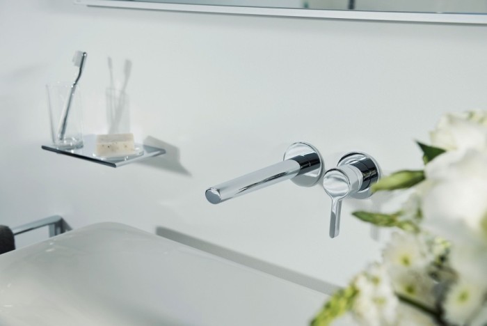 Keuco смеситель для умывальника однорычажный, edition 400, хром арт. 51516 010201