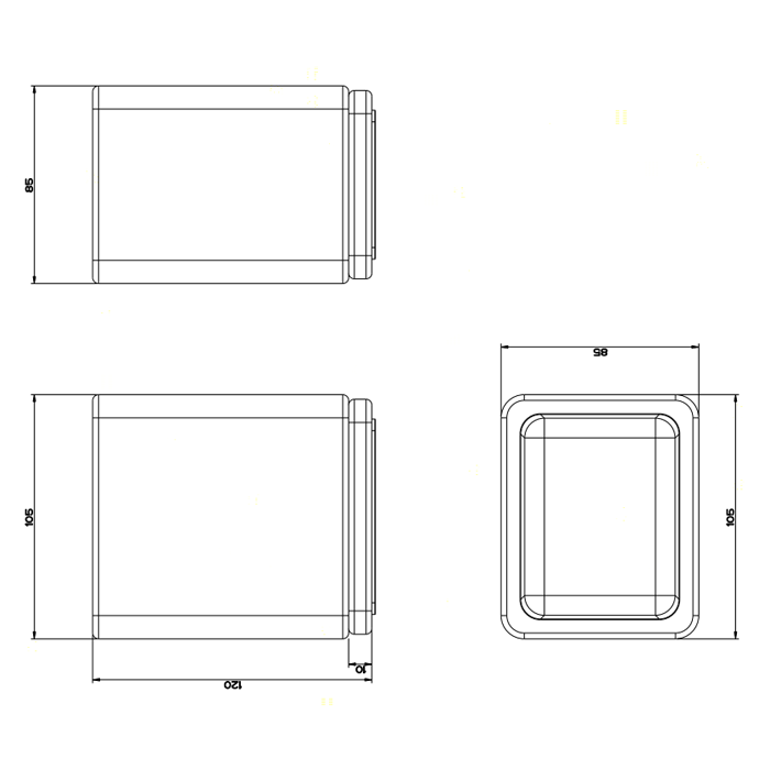 Gessi Стакан для зубных щеток настольный, iSpa, 41631#031 цвет: хром/белый