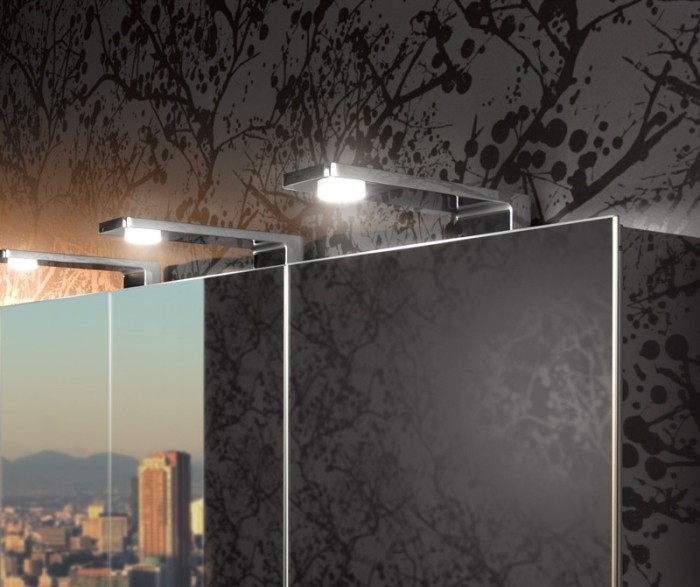 Keuco шкаф с подсветкой, royal universe, серебристый арт. 12706 171301