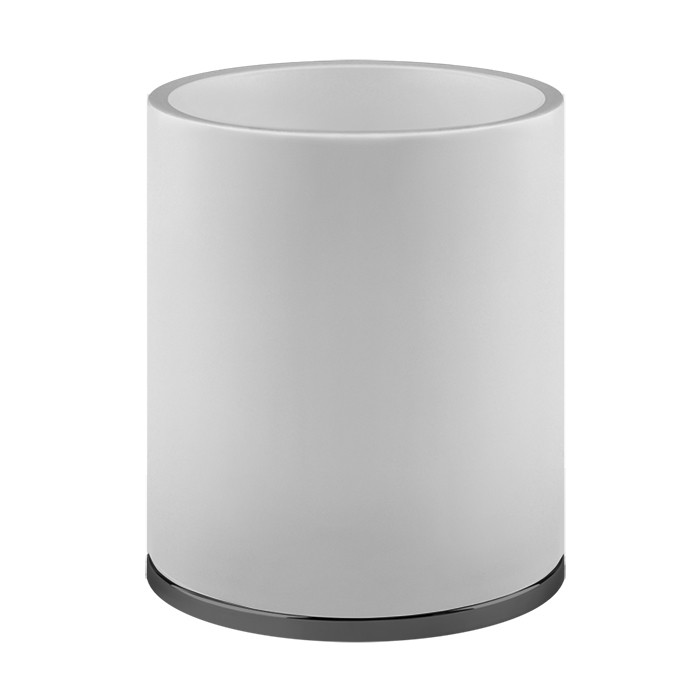 Gessi Корзина для мусора цвет: белая/Black XL, Tondo, 45590#299 цвет: белая/black xl
