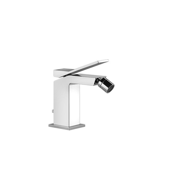 Gessi Смеситель для биде на 1 отверстие, с донным клапаном, Rettangolo, 53007#031 цвет: хром