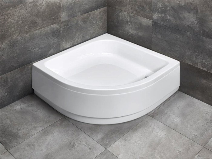 Radaway акриловый поддон для душа 80x80x30 белый, Samos - 4S88300-03