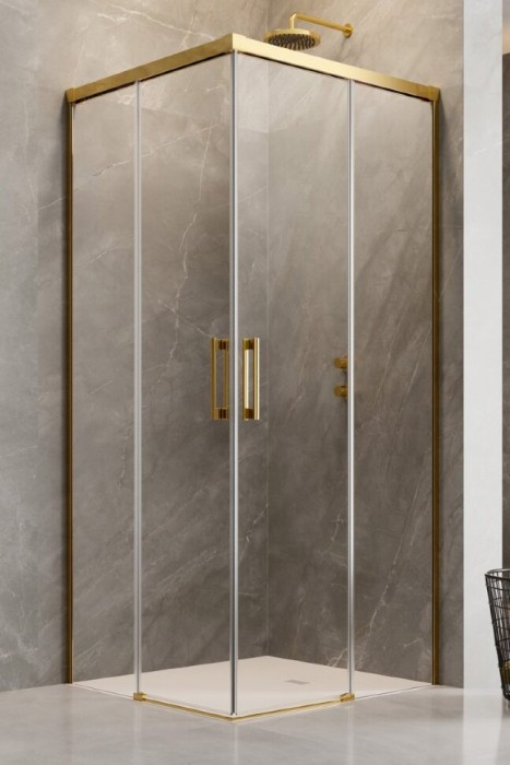 Radaway дешевой уголок gold kdd 100х100 см, цвет: золото, Idea - 387062-09-01L