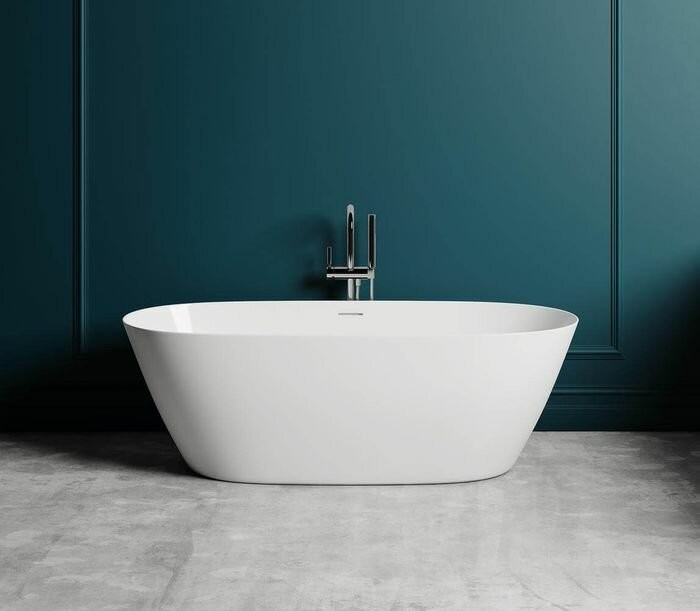 Salini ванна отдельностоящая 165x75, sofia, 102521mrf цвет: матовый белый