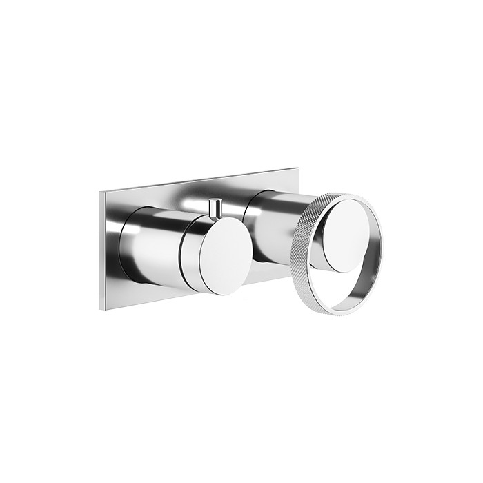 Gessi Встраиваемый однорычажный смеситель на 2 выхода с перекл., Anello, 63379#031 цвет: хром
