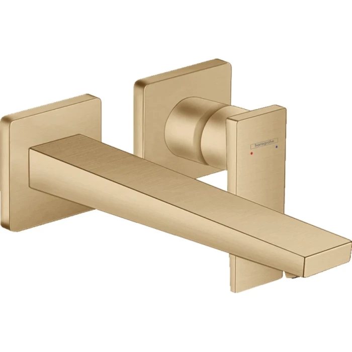 Hansgrohe смеситель для раковины без донного клапана, Metropol, бронза арт. 32526140