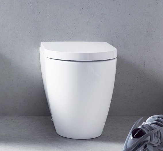 Duravit унитаз напольный с вертикальным смывом, с креплением, me by starck, 2169092000 цвет: белый