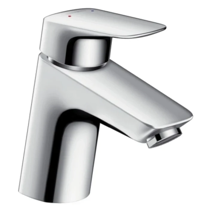 Hansgrohe смеситель для раковины 70, без донного клапана, Logis, хром арт. 71071000