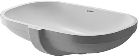 Duravit раковина встраиваемая снизу 58х46 см, d-code, 0338490000 цвет: белый