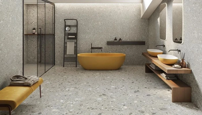 Ergon керамогранитная плитка 1200x1200 lombarda plus cenere mix 120x120 rett, арт. emcp