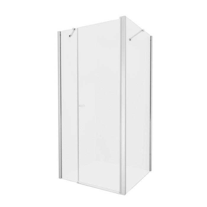 Душевое ограждение 90x90x195, New trendy New soleo chrome, хром арт. K-0693