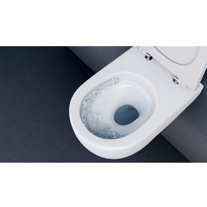 Унитаз подвесной pure rim 54 spin, Excellent Doto, арт. CEEX.1403.545.WH