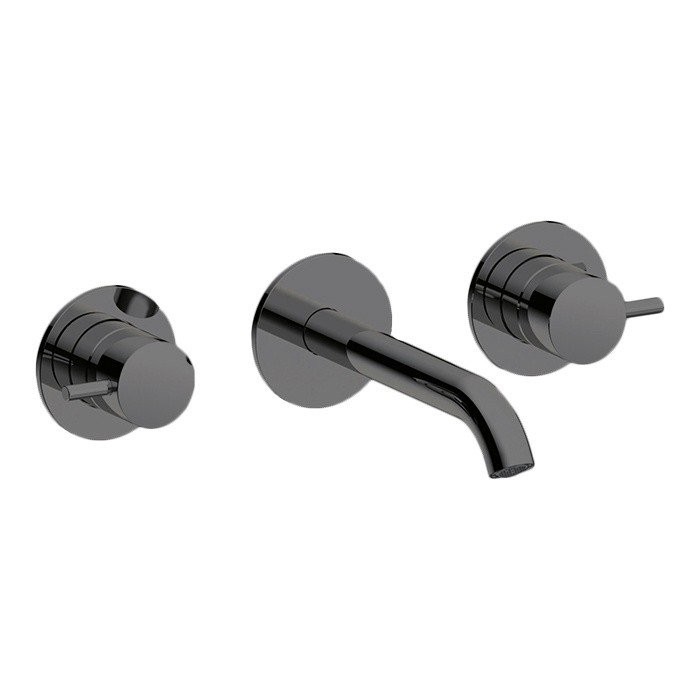 Настенный смеситель для раковины, Almar Mixers, черный арт. E210057.AB