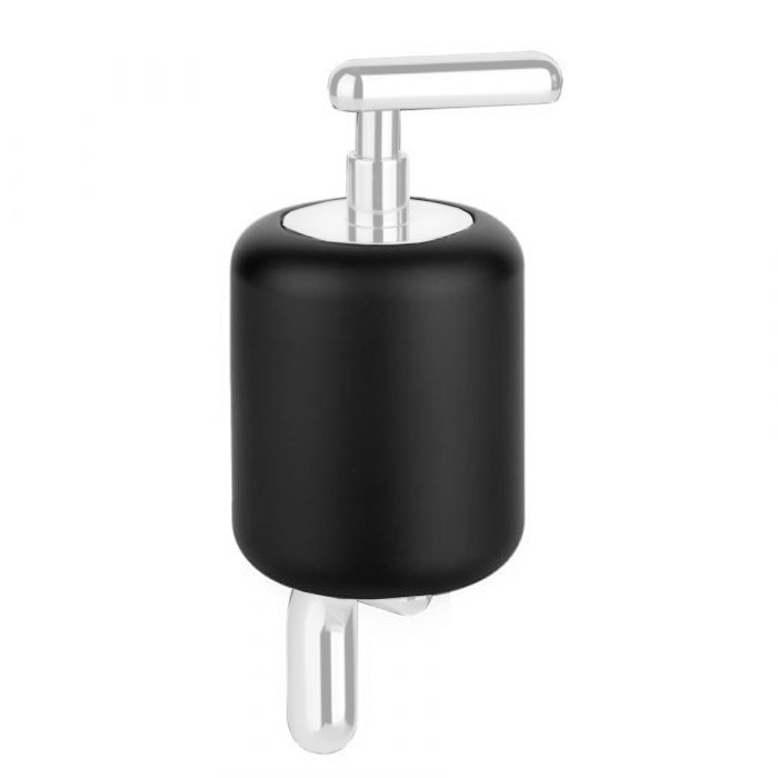 Gessi Дозатор для жидкого мыла подвесной, Goccia, 38014#079 цвет: белый/черный