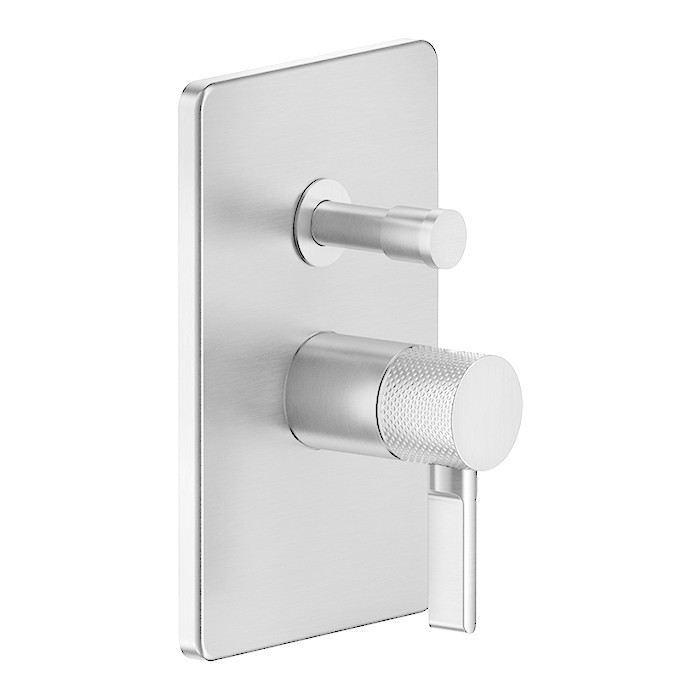 Gessi Смеситель для душа с переключателем на 2 выхода, встраиваемый, Inciso, 58079#031 цвет: хром