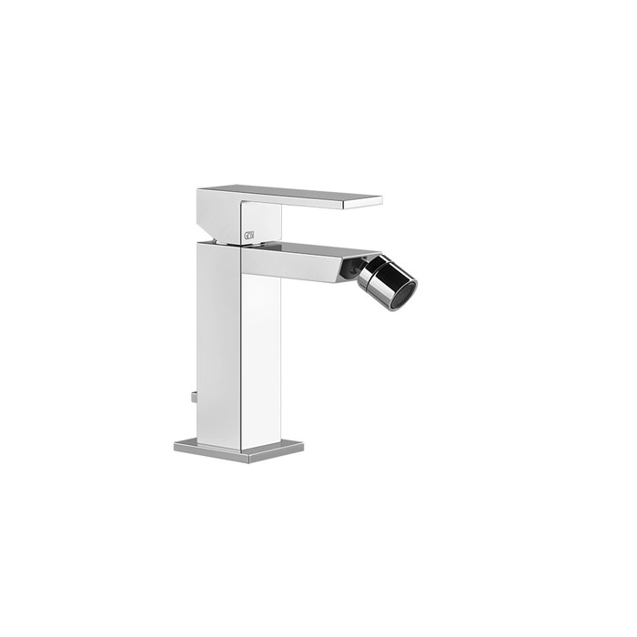 Gessi Смеситель для биде на 1 отверстие, с донным клапаном, Rettangolo, 20007#031 цвет: хром