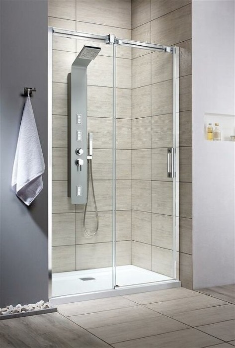 Radaway душевая дверь dwj/kdj 55 профиль хром стекло прозрачное, Espera - 380545-01L