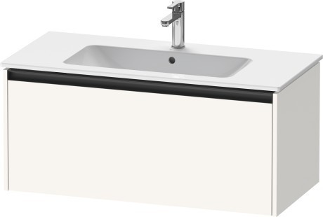 Duravit тумба подвесная под раковину 480 мм х 1010 мм х 440 мм, ketho.2, k25064084840000 цвет: белый суперматовый