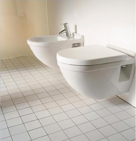 Duravit подвесной унитаз 54 см с сиденьем (комплект), starck 3, 42000900a1 цвет: белый