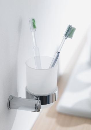 Duravit держатель стакана, d-code, 0099191000 цвет: хром