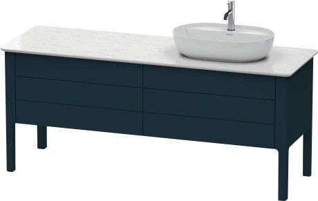 Duravit тумба напольная под столешницу, luv, lu9568r9898 цвет: темно-синий
