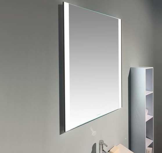 Duravit зеркало с подсветкой 620 мм х 800 мм, версия sensor, xviu, xv70310b2b2 цвет: черный матовый