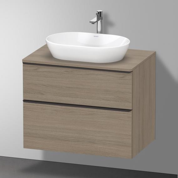 Duravit тумба подвесная под раковину 800 мм х 550 мм, d-neo, de496703535 цвет: дуб терра