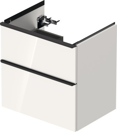 Duravit тумба подвесная под раковину 634 мм х 452 мм, d-neo, de435402222 цвет: белый глянцевый